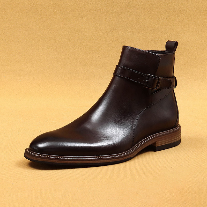 Chealsea boots with genuine leather