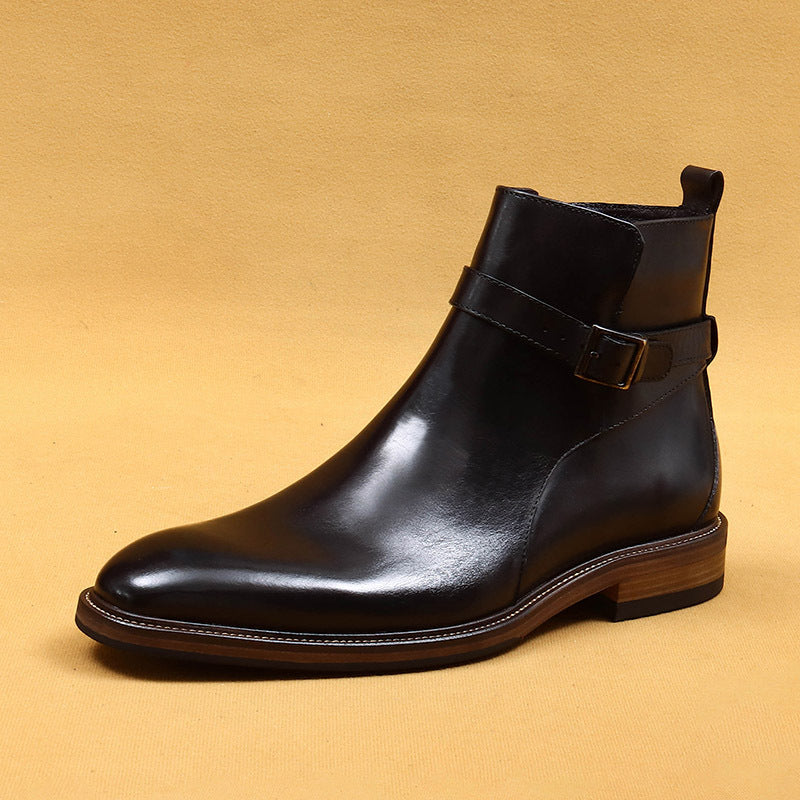 Chealsea boots with genuine leather